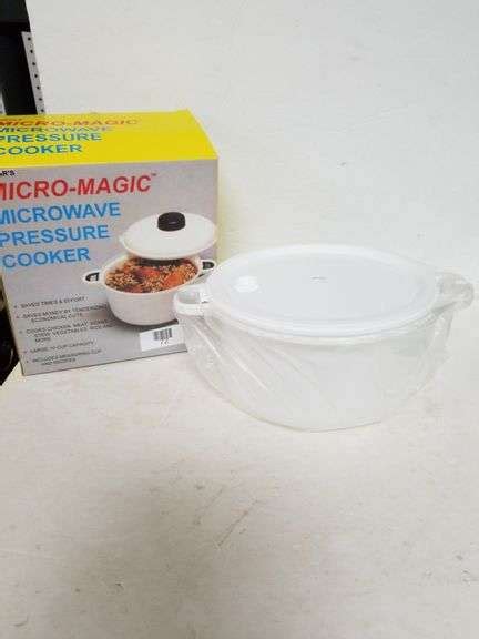 Micro Magic Microwave Pressure Cooker - Trice Auctions