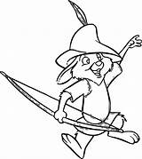 Disney Robin Hood Coloring Pages Skippy Coloring sketch template