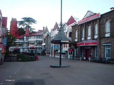 Mall Road and Ridge @ Shimla, Himachal Pradesh