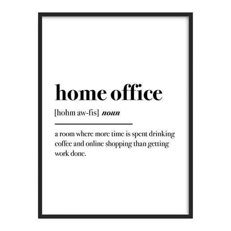 Haus and Hues Funny Quotes for Home Office Decor - Funny Home Decor & Office Wall Decor for ...