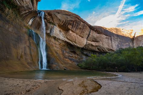 Lower Calf Creek Falls, Calf Creek, Grand Staircase-Escalante National ...