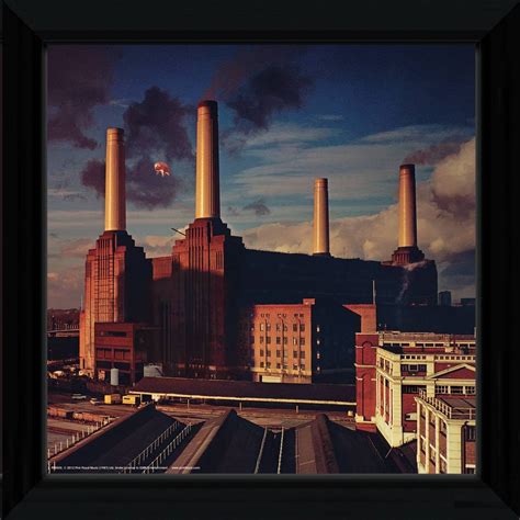 Pink Floyd Animals Framed Album Cover