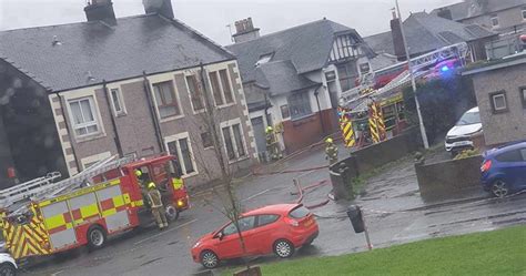 Firefighters tackle blaze at Fife pub