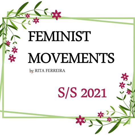 Feminist Movements Collection S/S 2021 | Domestika