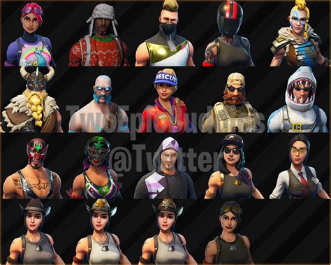 All the Fortnite Season 5 Skins, Cosmetics & Emotes That Have Been ...