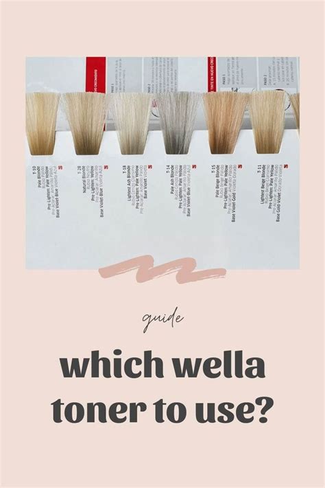 Which Wella Colour Charm Toner Should I Use? | Wella color charm toner, Wella color charm, Wella ...