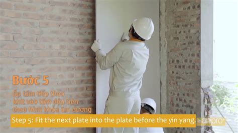 (ENGSUB) HOW TO INSTALL PVC WALL PANELS - ANPRO VIETNAM - YouTube