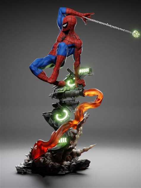 Spider Man 3D Print 3D model 3D printable | CGTrader