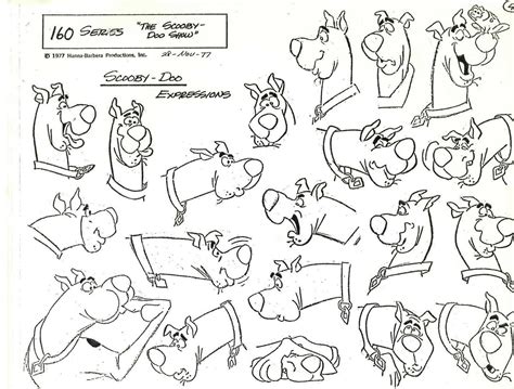 scooby doo model sheets - Google Search | Cartoon character design, Character design animation ...