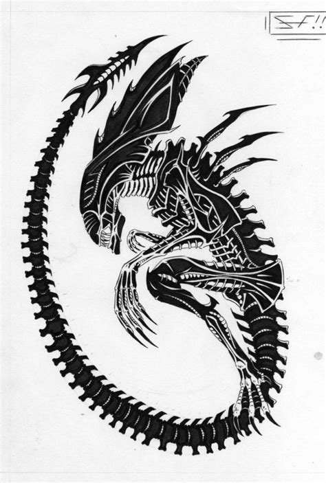 Aliens and Predators | Alien tattoo xenomorph, Aliens movie tattoo ...