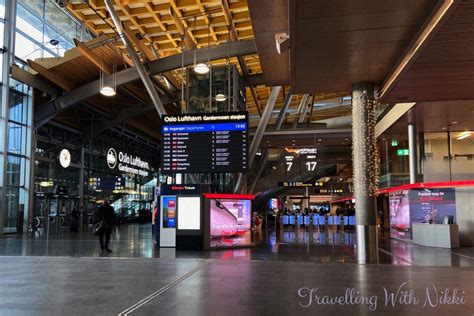 How to Get from Oslo Airport to Oslo City Centre by Train | Travelling ...