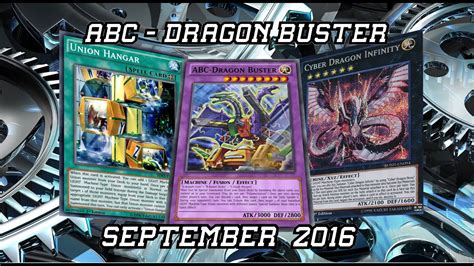 YGOPRO ABC-Dragon Buster Deck September 2016 - YouTube