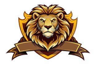 Lion Head Logo Icon Graphic by Creative Designs · Creative Fabrica