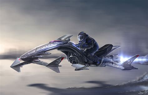 Flying Motorcycle Concept