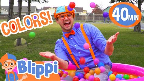 Blippi Learns Colors at the Ball Pit! | BEST OF BLIPPI TOYS | Educational Videos for Kids - YouTube