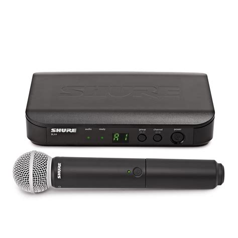 Shure BLX24UK/SM58, Sistema de Micrófono Inalámbrico | Gear4music