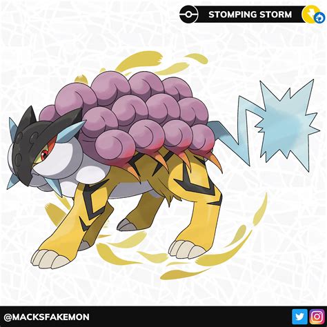 Pokemon Fan Designs Paradox Form For Raikou, 59% OFF