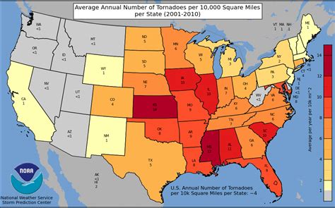 Arkansas Weather Blog: New Tornado Statistics... Arkansas IS in Tornado Alley