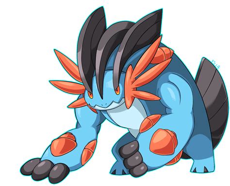 Mega Swampert by monomite on DeviantArt