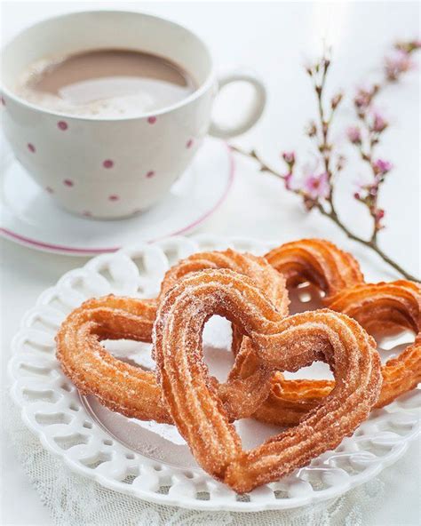 Heart-Shaped Churros | Food, Churros, Sweet