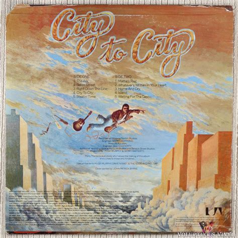 Gerry Rafferty – City To City (1978) Vinyl, LP, Album, Stereo ...