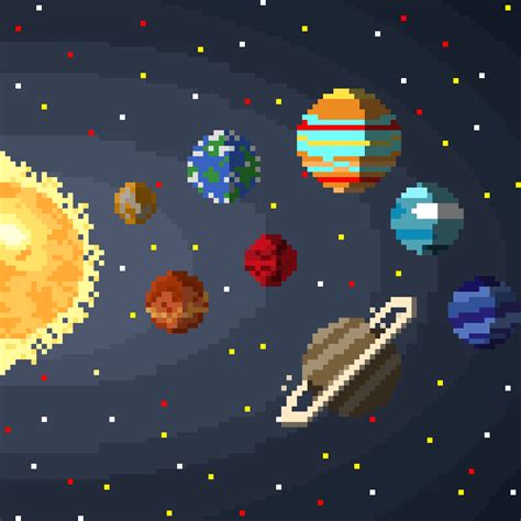 Galaxy : r/PixelArt