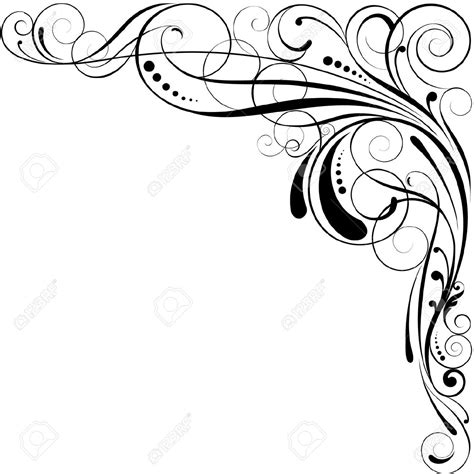 Filigree Border Clipart | Free download on ClipArtMag