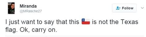 Texas lawmaker: 'Don't use Chile flag emoji when you mean Texas!' - BBC News