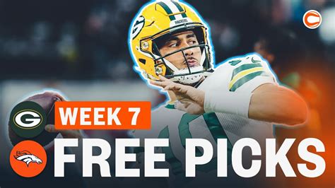 Packers vs Broncos Picks NFL Week 7 Best Bets | NFL Betting Picks - YouTube