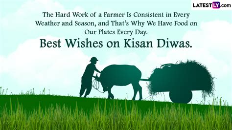 National Farmers Day 2022 Wishes and Greetings: WhatsApp Messages ...