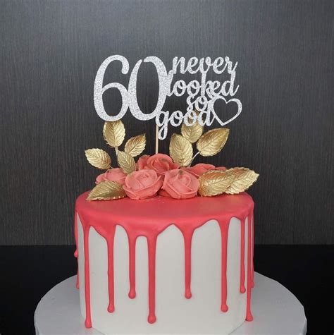 60 Year Old Birthday Cake | Pastel 60 años, Mejores pasteles de cumpleaños, Torta para mama