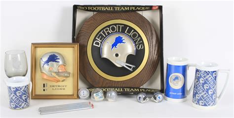 Lot Detail - 1960's-80's Detroit Lions Memorabilia Collection - Lot of ...