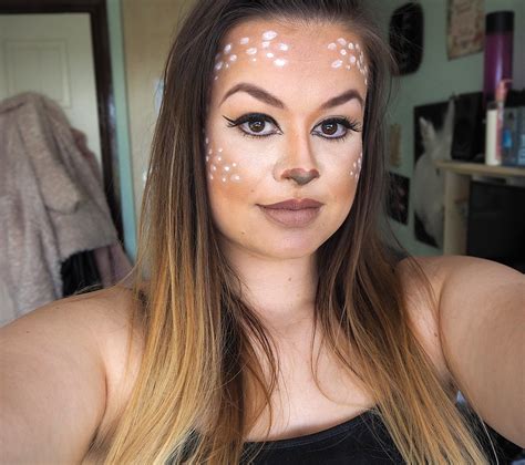 Halloween 2019: Deer makeup look - A Woman's Confidence