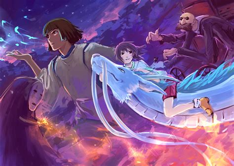 Animated characters digital wallpaper, Studio Ghibli, Spirited Away, anime, Chihiro HD wallpaper ...