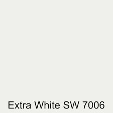 Extra White SW 7006 for a Crisp and Clean Look