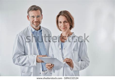 Portrait Doctors Anamnesis Questionnaire Stock Photo 1896132124 | Shutterstock