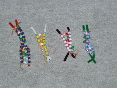 Dna Model With Pipe Cleaners