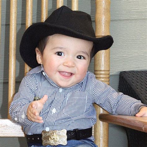 Baby Felt Cowboy Hat Newborn Infant Toddler Sizes | Etsy