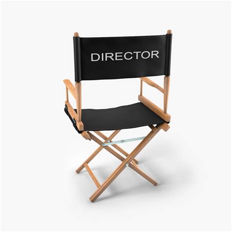 3ds max director chair