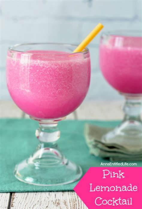 Pink Lemonade Cocktail