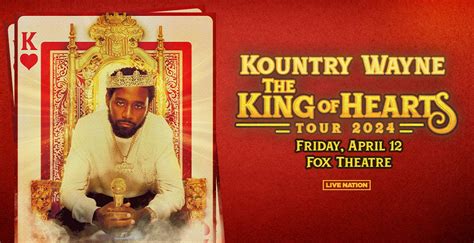 Kountry Wayne: The King of Hearts Tour | Fox Theatre