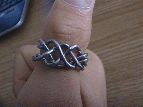 Inexpensive Homemade 4 Band Puzzle Ring | Puzzle ring, Diy rings, Silver ring designs