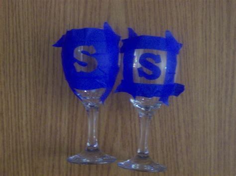 Wedding Glasses · How To Make A Glass · Etching on Cut Out + Keep · How ...