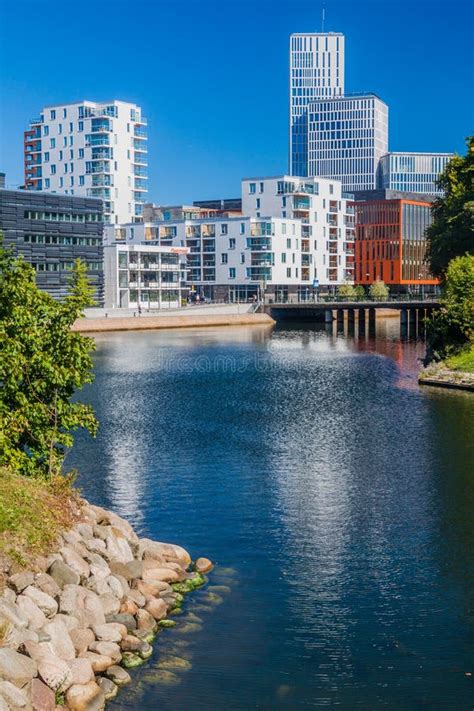 MALMO, SWEDEN - AUGUST 27, 2016: Contemporary Architecture in Malmo, Swede Stock Image - Image ...