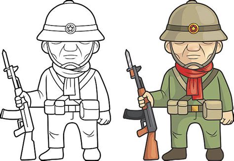 370+ Vietnam Soldier Stock Illustrations, Royalty-Free Vector Graphics ...