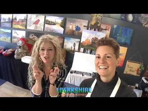 #WomeninBusiness Michelle Iglesias of Berkshire Paint and Sip - YouTube | Paint and sip ...