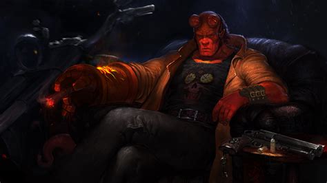 Hellboy, Comics, 4K, #3 Wallpaper PC Desktop