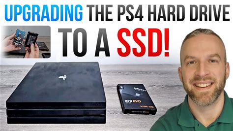 UPGRADE your PS4 hard drive to a SSD! | Installation Guide and Test - YouTube