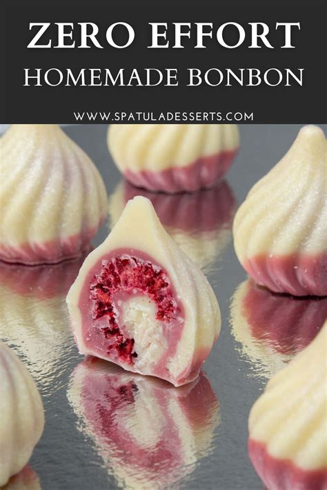 Raspberry Ruby Chocolate Bonbon | Recipe | Bon bons recipe, Chocolate bonbons recipe, Filling ...