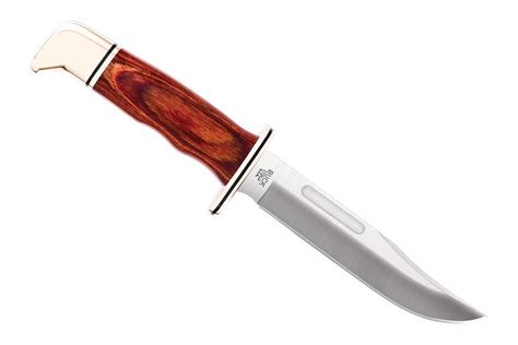 Buck Knives 119 Special Fixed Blade Knife with Leather Sheath - Wood Handle | eBay